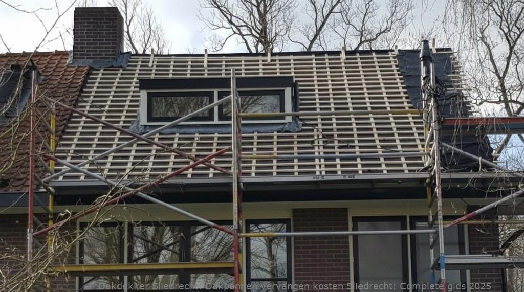Dakpannen Vervangen Kosten Sliedrecht