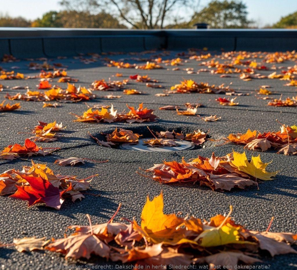 Dakschade In Herfst Sliedrecht